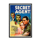 Secret Agent (1936) Black Frame 12″×18″ Movie Poster