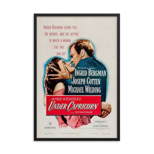 Under Capricorn (1949) Black Frame 12″×18″ Movie Poster