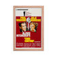 Torn Curtain (1966) Red Frame 12″×18″ Movie Poster