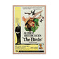 The Birds (1963) Red Frame 24″×36″ Movie Poster