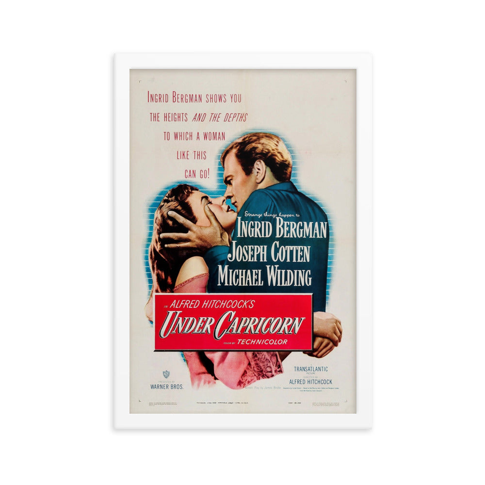 Under Capricorn (1949) White Frame 12″×18″ Movie Poster