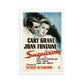 Suspicion (1941) White Frame 12″×18″ Movie Poster