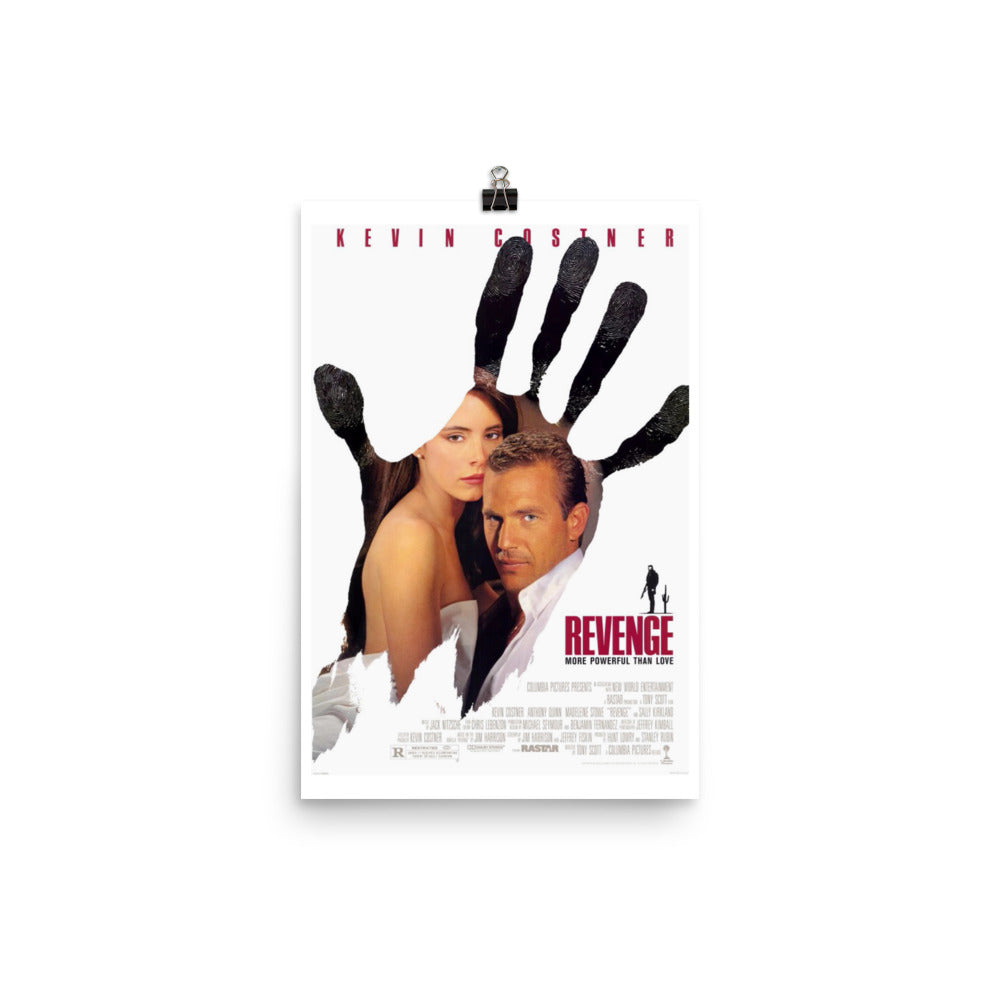 Revenge (1990) Movie Poster, 24×36 inches