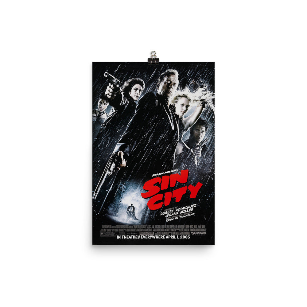 Sin City (2005) Movie Poster, 24×36 inches
