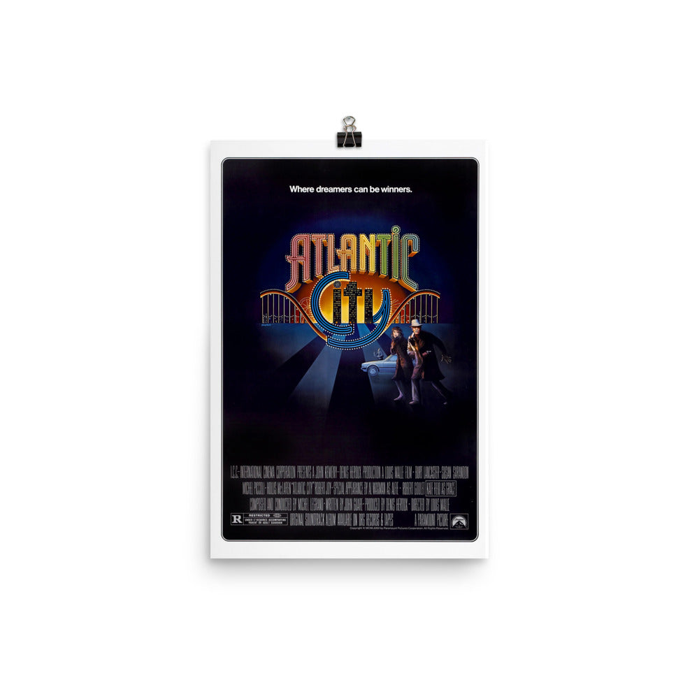 Atlantic City (1980) Movie Poster, 24×36 inches