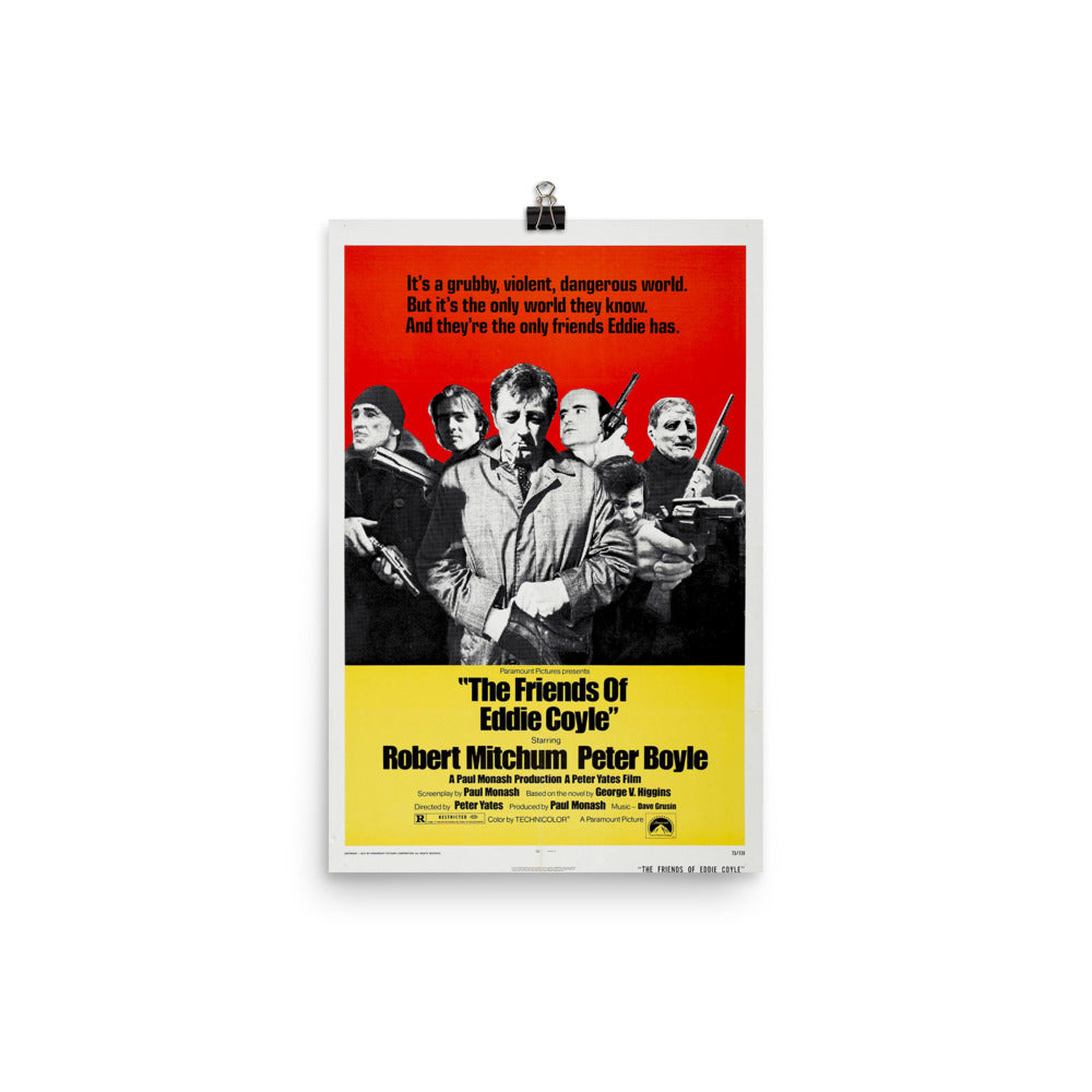 The Friends of Eddie Coyle (1973) Movie Poster, 24×36 inches