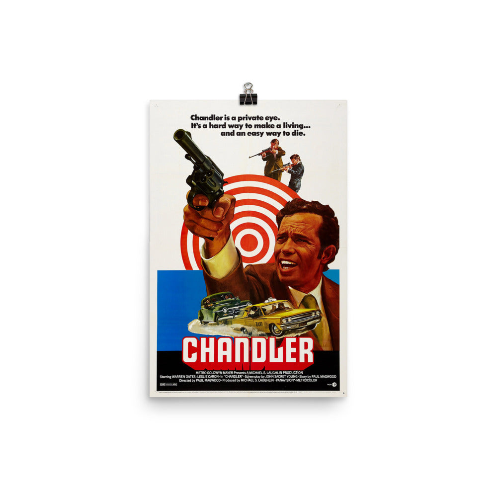 Chandler (1971) Movie Poster, 24×36 inches