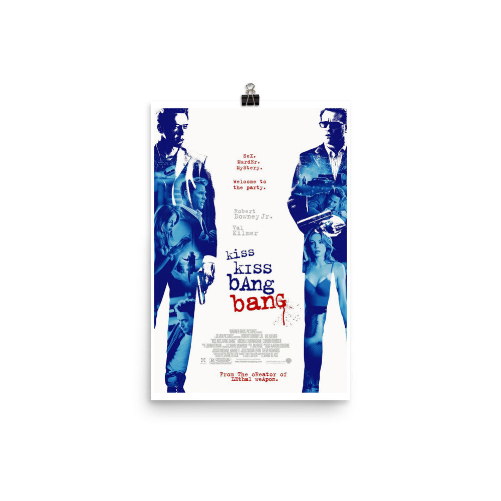 Kiss Kiss Bang Bang (2005) Movie Poster, 24×36 inches