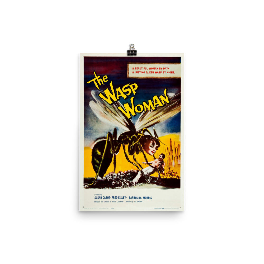 The Wasp Woman (1959) Movie Poster, 24×36 inches