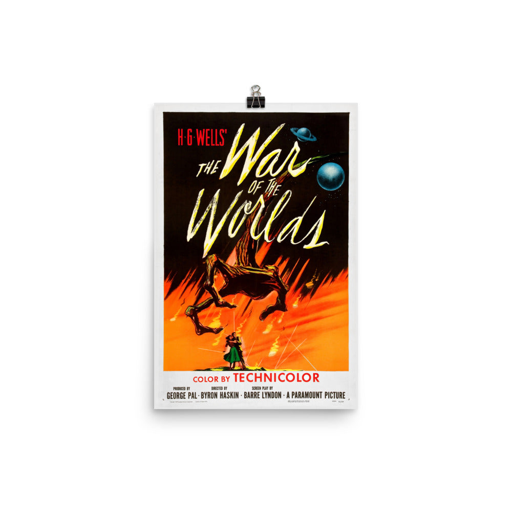 The War of the Worlds (1953) Movie Poster, 24×36 inches