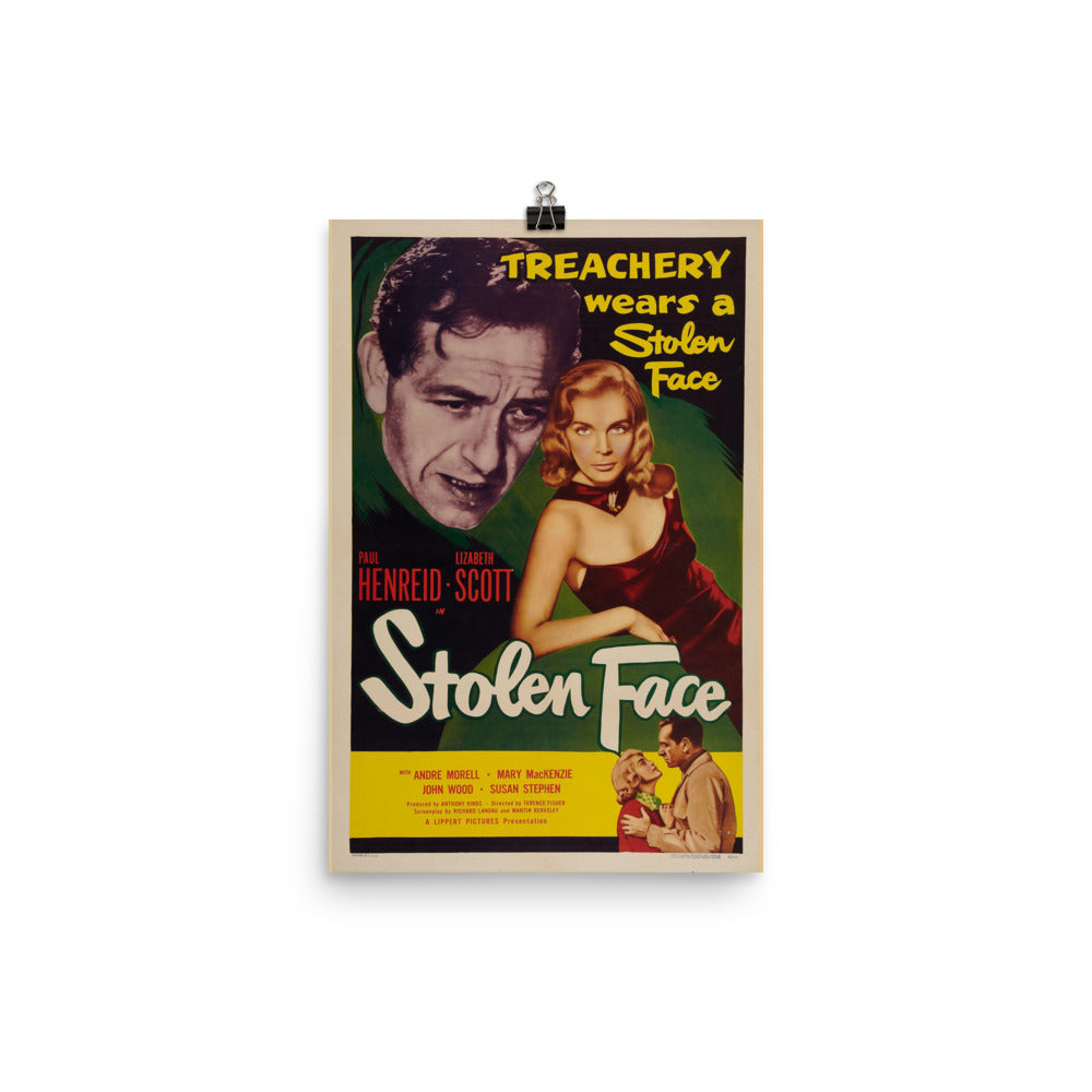 Stolen Face (1952) Movie Poster, 24×36 inches