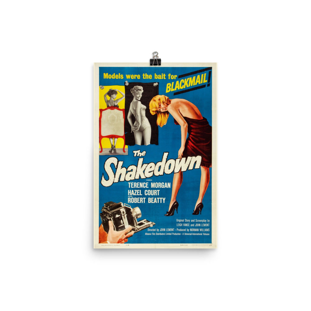 The Shakedown (1960) Movie Poster, 24×36 inches