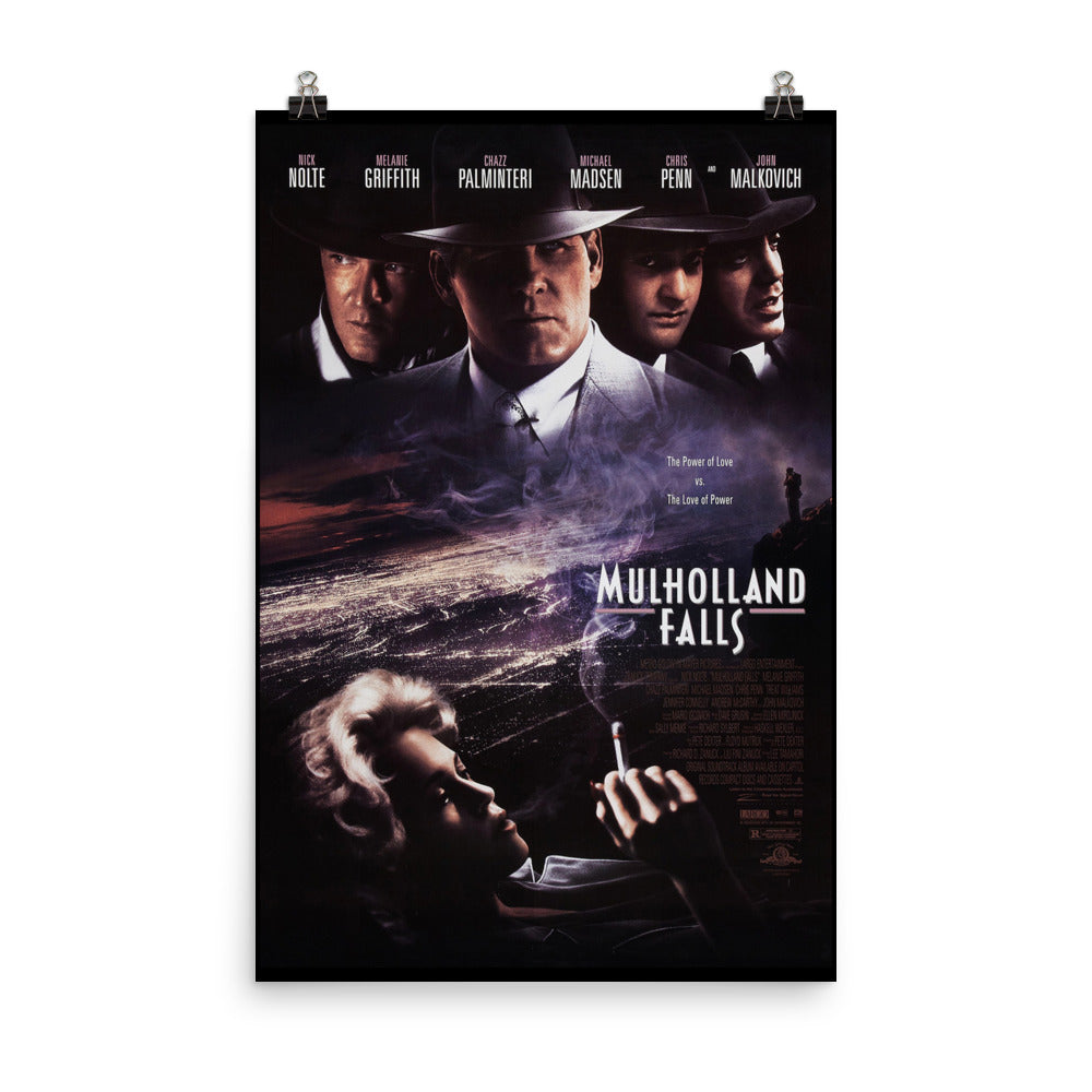 Mulholland Falls (1996) Movie Poster, 12×18 inches