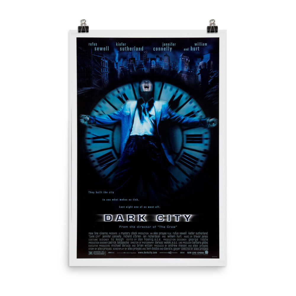 Dark City (1998) Movie Poster, 12×18 inches