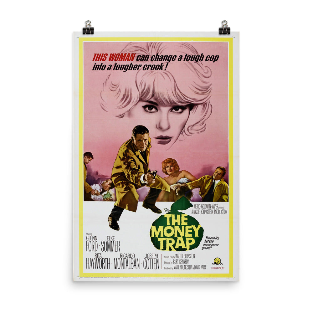 The Money Trap (1965) Movie Poster, 12×18 inches