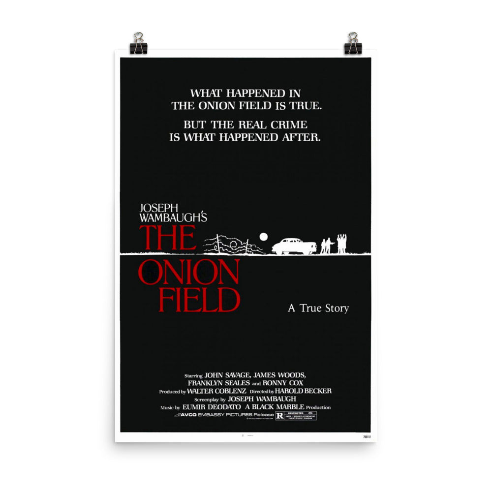 The Onion Field (1979) Movie Poster, 12×18 inches