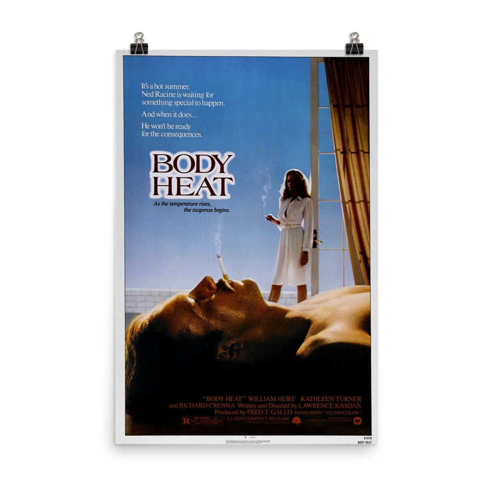 Body Heat (1981) Movie Poster, 12×18 inches