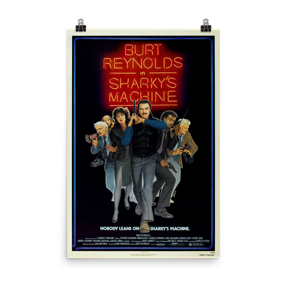 Sharky's Machine (1981) Movie Poster, 12×18 inches