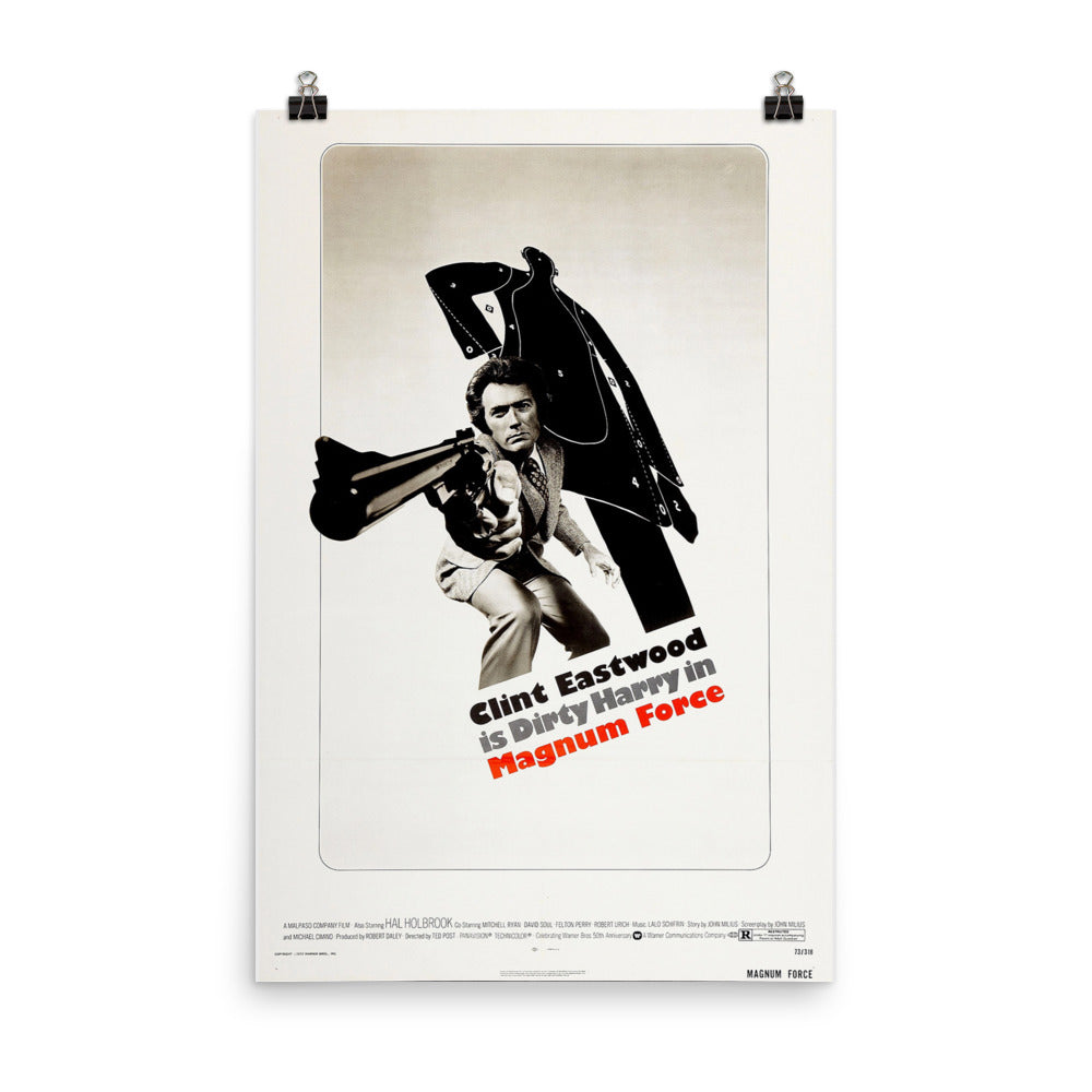 Magnum Force (1973) Movie Poster, 12×18 inches