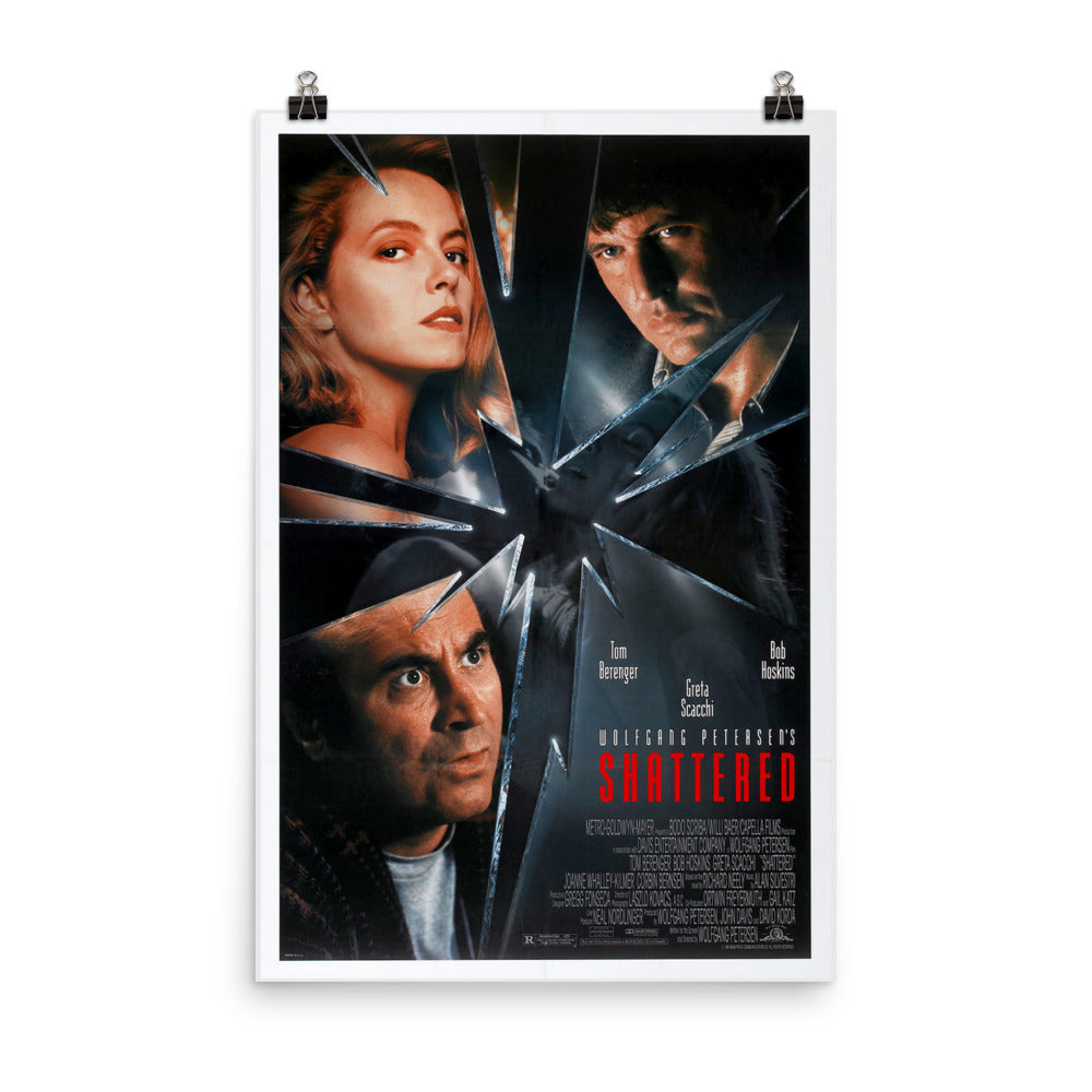 Shattered (1991) Movie Poster, 12×18 inches