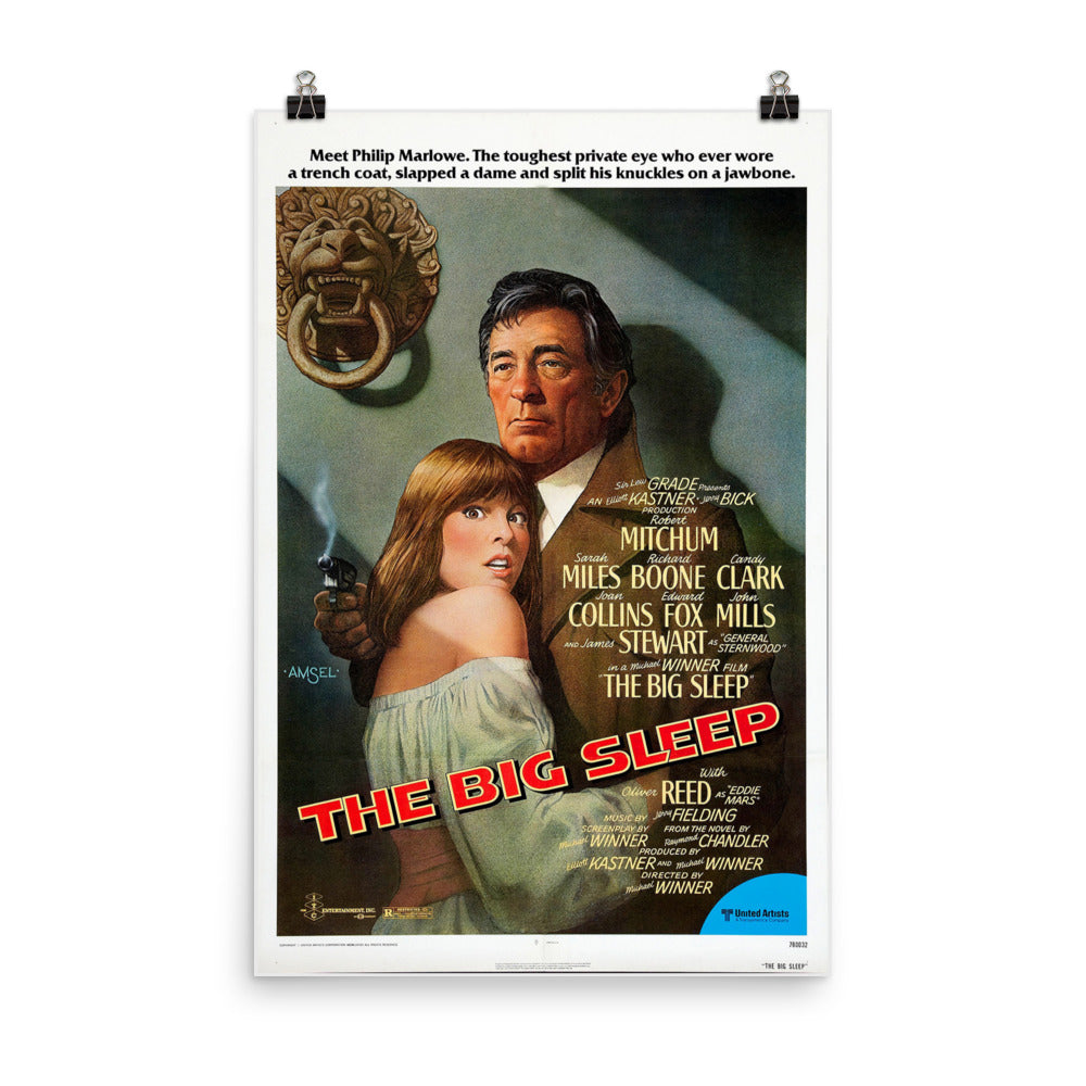 The Big Sleep (1978) Movie Poster, 12×18 inches