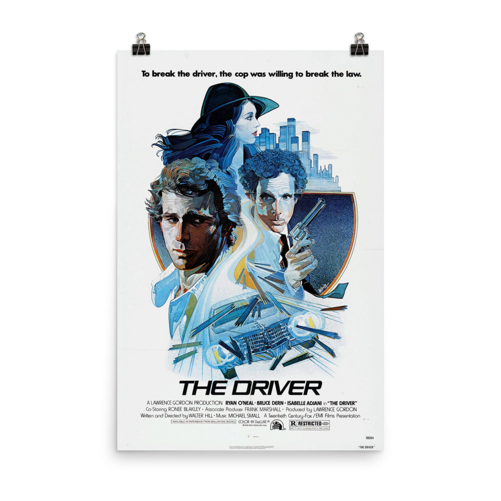 The Driver (1978) Movie Poster, 12×18 inches