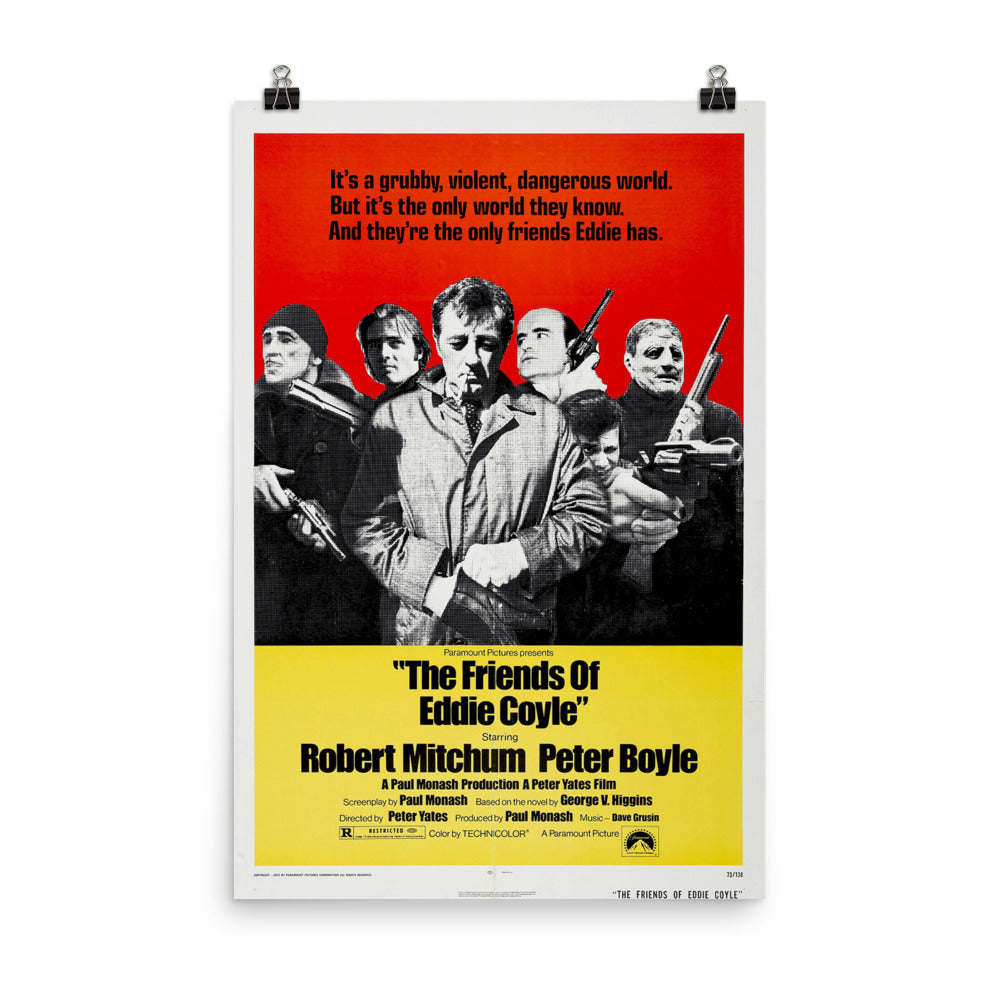 The Friends of Eddie Coyle (1973) Movie Poster, 12×18 inches