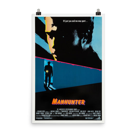 Manhunter (1986) Movie Poster, 12×18 inches