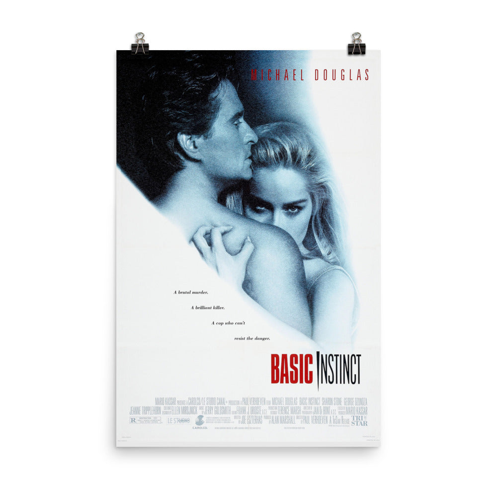 Basic Instinct (1992) Movie Poster, 12×18 inches