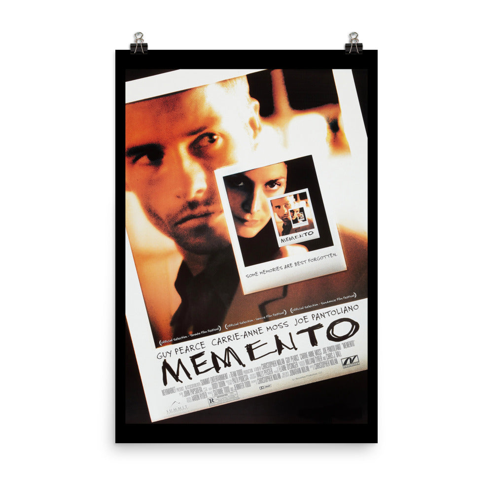 Memento (2000) Movie Poster, 12×18 inches