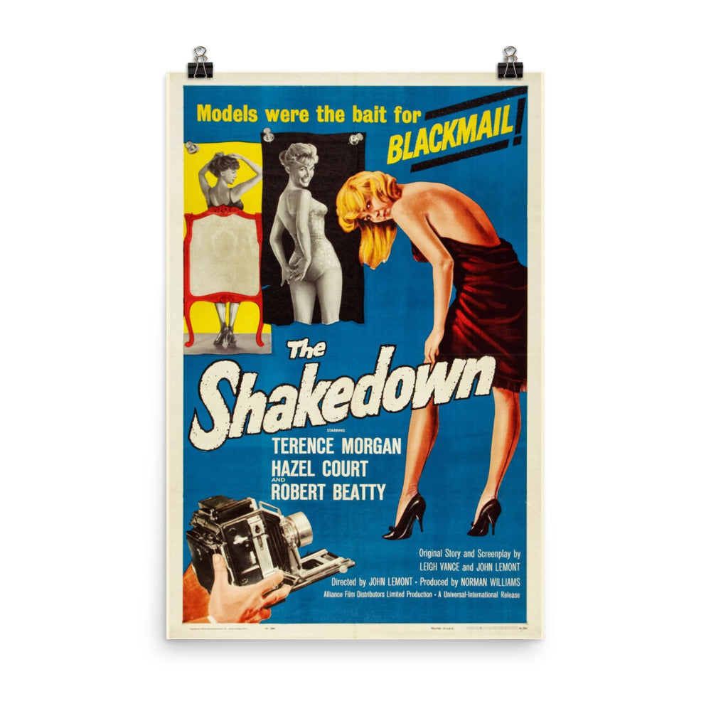 The Shakedown (1960) Movie Poster, 12×18 inches