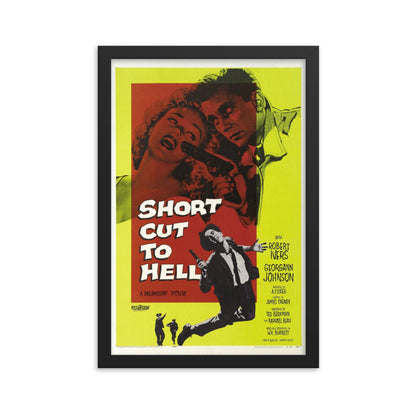 Short Cut to Hell (1957) Black Frame 24″×36″ Movie Poster