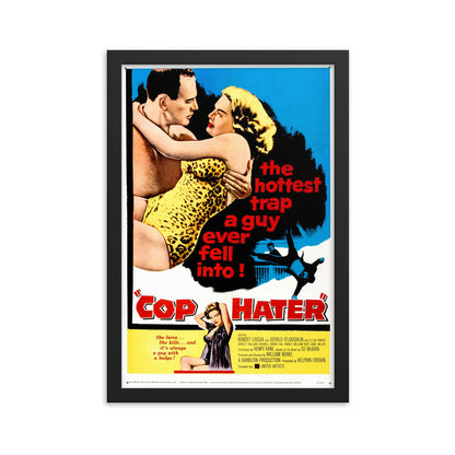 Cop Hater (1958) Black Frame 24″×36″ Movie Poster