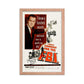 I Was a Communist for the FBI (1951) Red Frame 12″×18″ Movie Poster