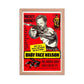 Baby Face Nelson (1957) Red Frame 12″×18″ Movie Poster