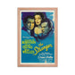 The Stranger (1946) Red Frame 12″×18″ Movie Poster