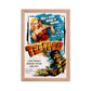 Trapped (1949) Red Frame 12″×18″ Movie Poster