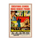 Women's Prison (1955) Red Frame 24″×36″ Movie Poster