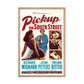 Pickup on South Street (1953) Red Frame 24″×36″ Movie Poster
