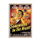 Somewhere in the Night (1946) Red Frame 24″×36″ Movie Poster