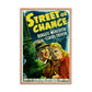 Street of Chance (1942) Red Frame 24″×36″ Movie Poster