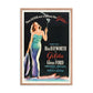 Gilda (1946) Red Frame 24″×36″ Movie Poster
