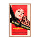Sunset Boulevard (1950) Red Frame 24″×36″ Movie Poster
