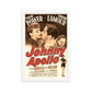 Johnny Apollo (1940) White Frame 12″×18″ Movie Poster