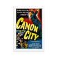 Canon City (1948) White Frame 12″×18″ Movie Poster