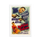 The Maltese Falcon (1941) White Frame 12″×18″ Movie Poster