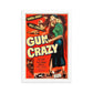 Gun Crazy (1950) White Frame 12″×18″ Movie Poster