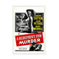 A Blueprint for Murder (1953) White Frame 24″×36″ Movie Poster