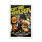 City That Never Sleeps (1953) White Frame 24″×36″ Movie Poster