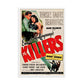 The Killers (1946) White Frame 24″×36″ Movie Poster